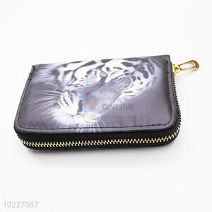 Popular PVC Purse Wallet with Tiger Pattern