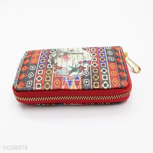 Beautiful Color Printing PVC Wallet Long Clutch