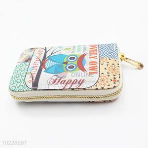 Hot Sale Ladies PVC Clutch Purses with Owl Patern