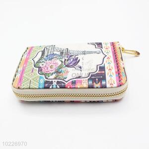 China Factory PVC Wallet Long Clutch with Zipper