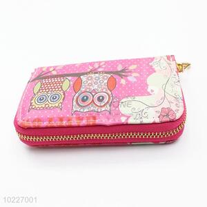 Ladies PVC Clutch Purses with Owl Patern