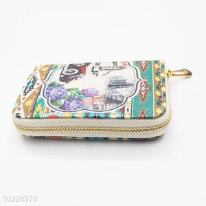 High Quality PVC Wallet Long Clutch with Button