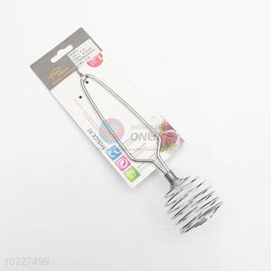 Stainless steel eggbeater egg whisk for kitchen