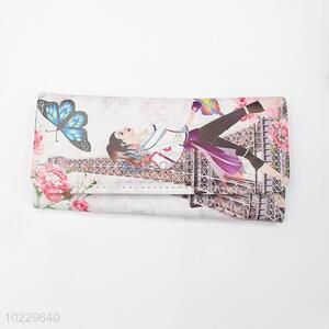 Casual travel card holder long wallet for women