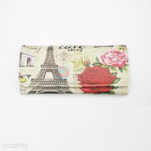 Cash Slip Pocket Long Travel Wallet Women