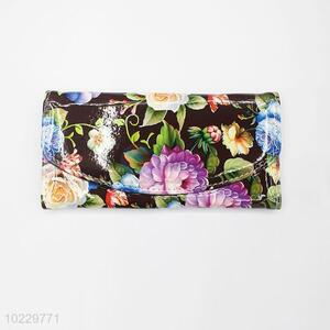 Retro Printed Card Holder Women Wallet for Party