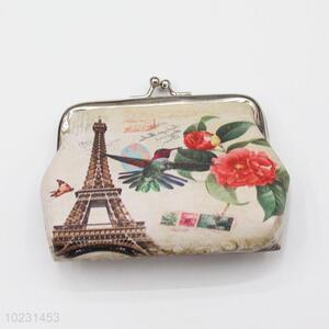 The Eiffel Tower Printed Vintage Women Coin Purses