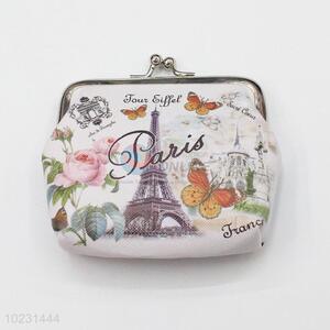 The Eiffel Tower Pattern Women Wallets Coin Purse