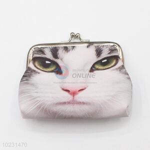 Elegant Cat Printed Coin Purse Small Change Purse