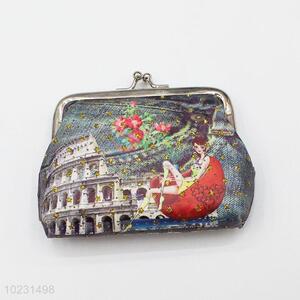 Vintage Pattern Coin Purse Wallet Pouch Money Bag