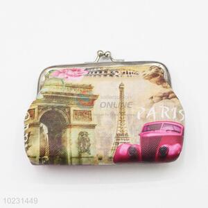 Vintage Style Coin Purse Wallet PVC Pouch Money Bag