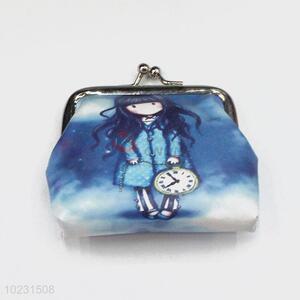 Girl Printed Women Coin Purses/Cheap Mini Coin Bags