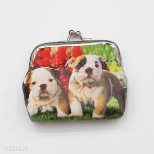 Wholesale Simple Dog Pattern PVC Coin Purse