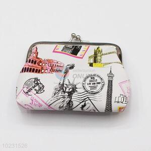 Stylish The Statue of Liberty Printed PVC Coin Purse