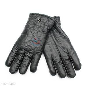 Low price cool black men glove