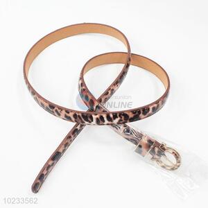 High Quality Pu Leather Leopard Waistband Belt