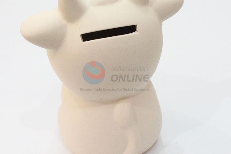 Hot sales best fashion cattle shape money box