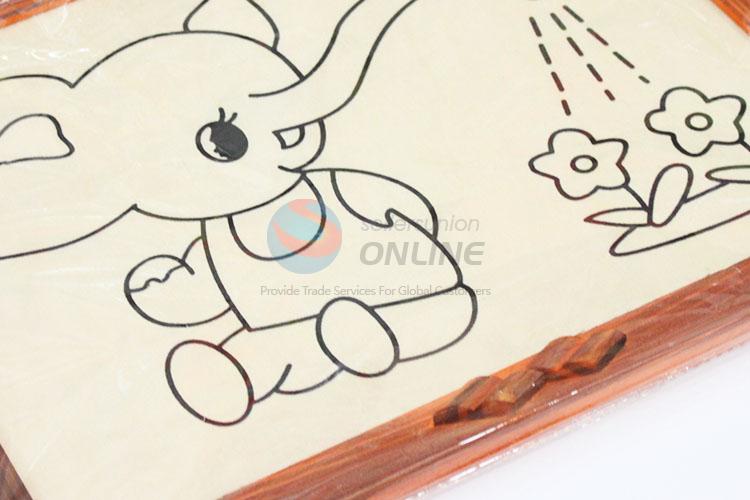 Wholesale cool best fashion wooden-frame mud painting