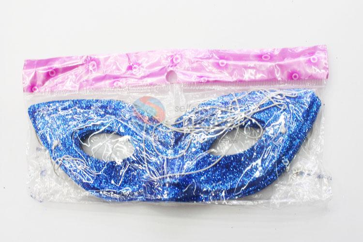 Sexy festival blue glitter party mask