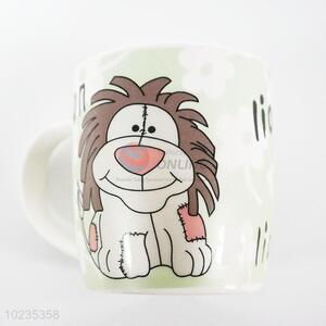 Cartoon design tiger pattern ceramic cup