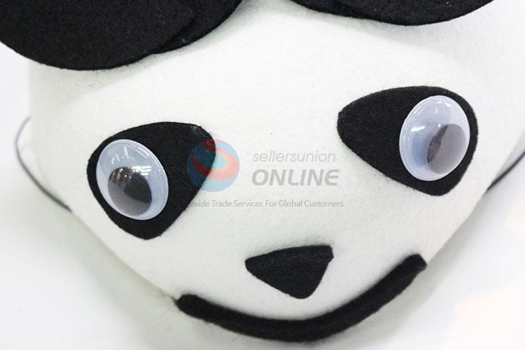 Wholesale kids  non-woven  hats/panda cosplay caps