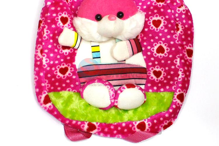 High Quality Cartoon Colorful Plush Toy Bag