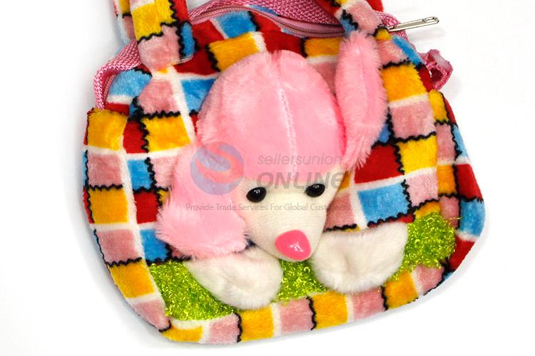 Hot Selling Colorful Plush Toy Hand Bag