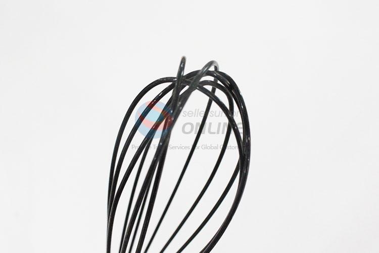 Hot sale cheap black stainless steel egg whisk,egg beater