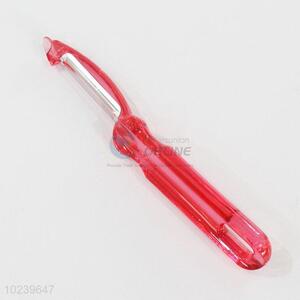 Hot sale red plastic vegetable&fruit peeler/slicer