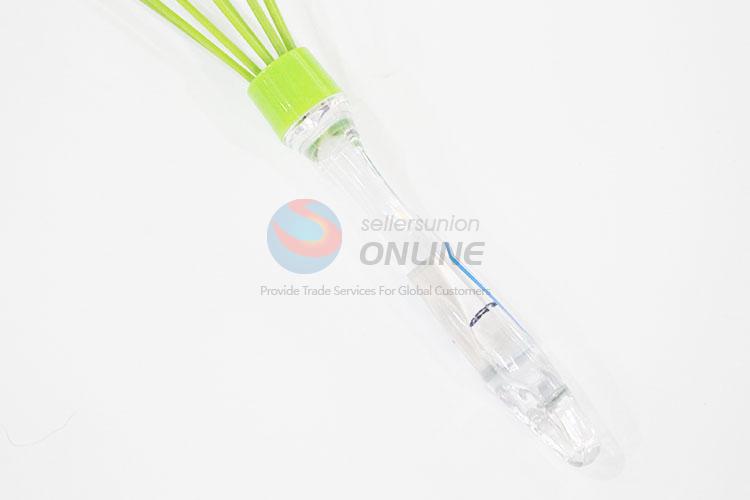 Wholesale cheap green stainless steel egg whisk,egg beater