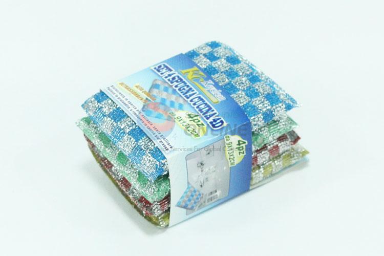 Sponge scouring pad