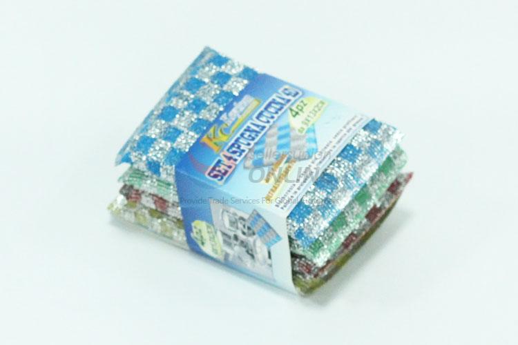 Sponge scouring pad