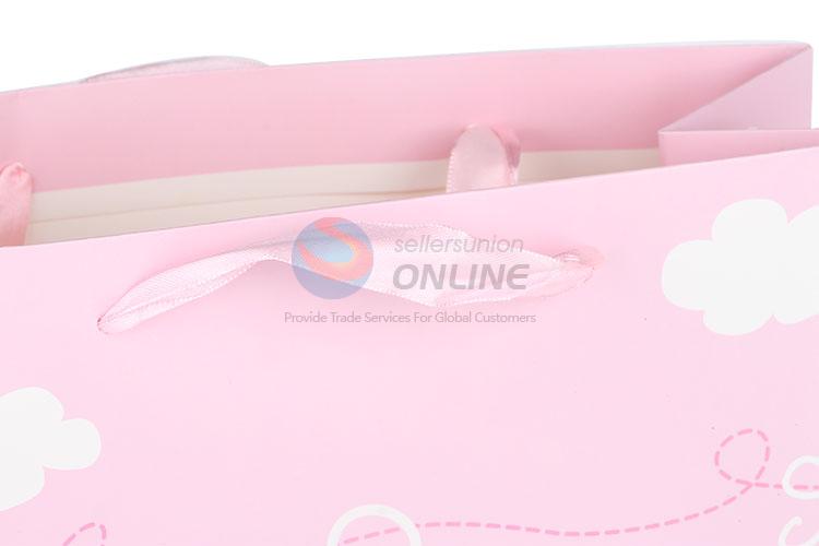 New Arrival Pink Gift Bag/Paper Packing Bag for Baby