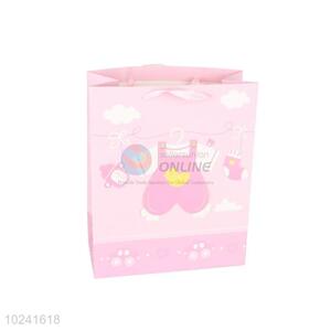 New Arrival Pink Gift Bag/Paper Packing Bag for Baby