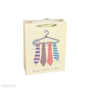 Great Ties Printed Gift Bag/Paper Packing Bag for Father's Day