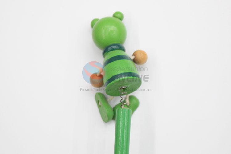 Promotional Gift Wooden Toy Cartoon Pencil for Children