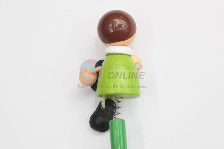 Fashion Style Cartoon Wooden Pencils, Wooden Toy Pencil