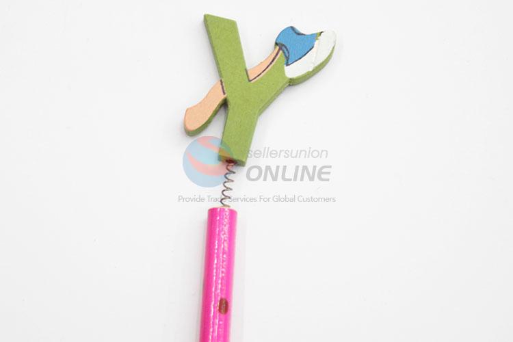 China Factory Stationery Items Pencil with Toy