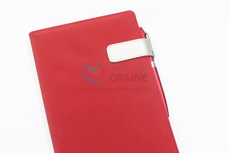 Promotional high quality red notebook