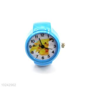 Cute Cartoon Pattern Blue Wrist Watch for Sale