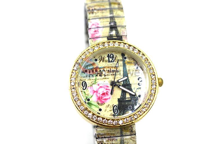 Good Quality Tower Pattern Wrist Watch for Sale