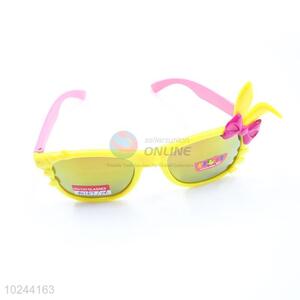 Factory Excellent Soft Kids Sunglasses With Bowknot Decoration