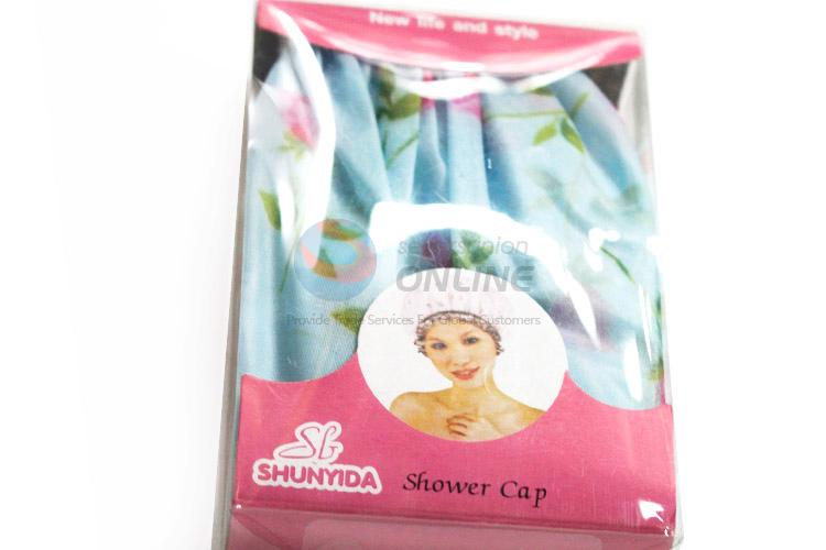 Unique Design Colorful Flower Pattern Shower Cap