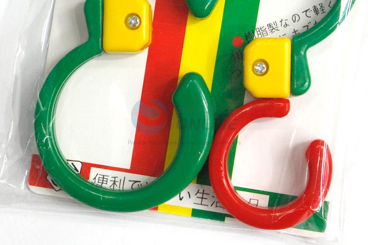 Creative Design Colorful Plastic Hook Cheap Hanger