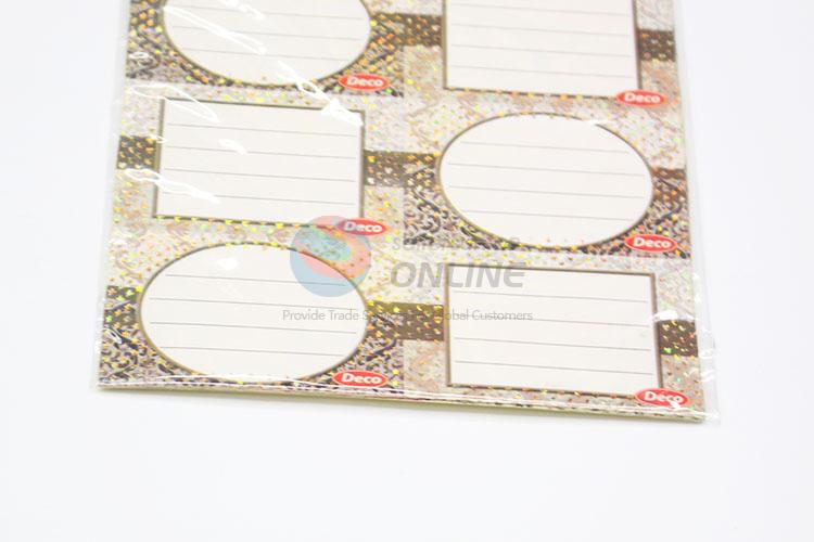 Shining Star Pattern Adhesive Label Stickers