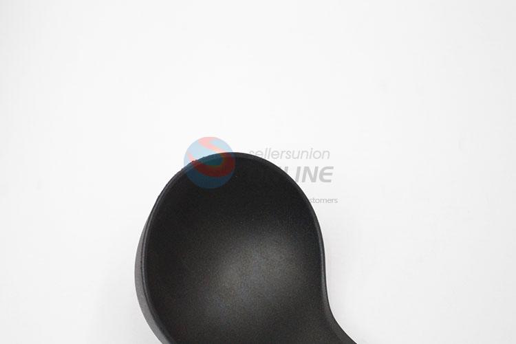 Black Color Nylon Kitchen Soup Ladle Spoons