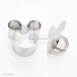 Cartoon Mouse Head Shaped Stainless Steel Cake Moulds Set/Salad Moulds Set