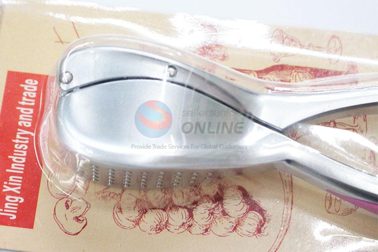 Kitchen Tool Zinc Alloy Garlic Press