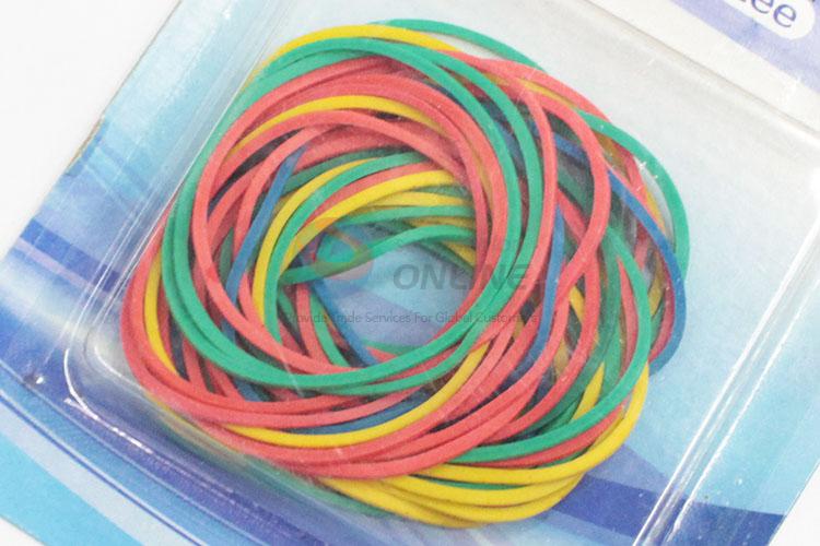 High Elasticity Colored Rubber Band Rings