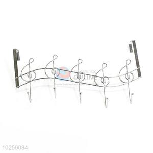 Hot Sale Metal Hook Musical Note Shape Coat Hooks